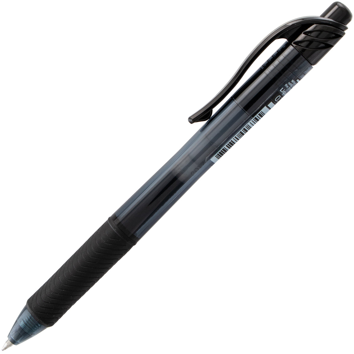 Pentel EnerGel-X Retractable Liquid Gel Pen, (0.7mm) Metal Tip, Black Ink (BL107-A)