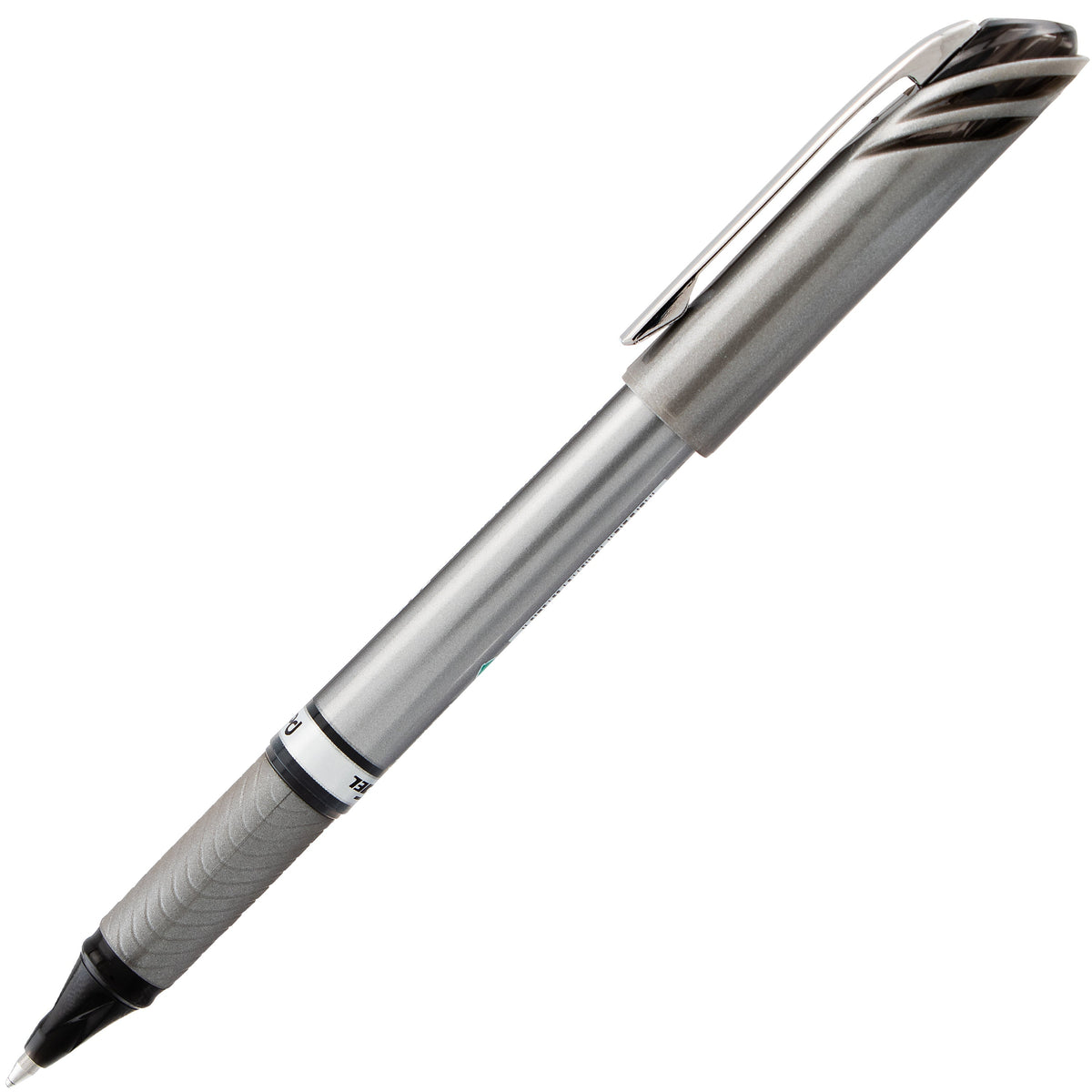 Pentel EnerGel NV Liquid Gel Pen, (0.7mm) Metal Tip, Medium Line Capped, Black Ink (BL27-A), 48 Dozen