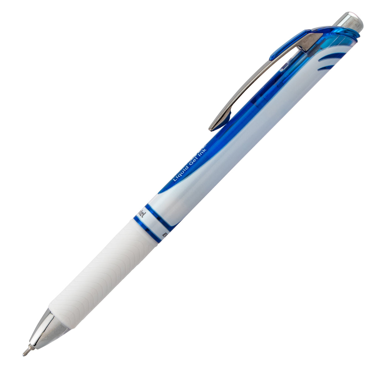 Pentel EnerGel Pearl Retractable Liquid Gel Pen, (0.7mm) Needle Tip, Medium Line, Blue Ink (BLN77PW-C), 48 Dozen