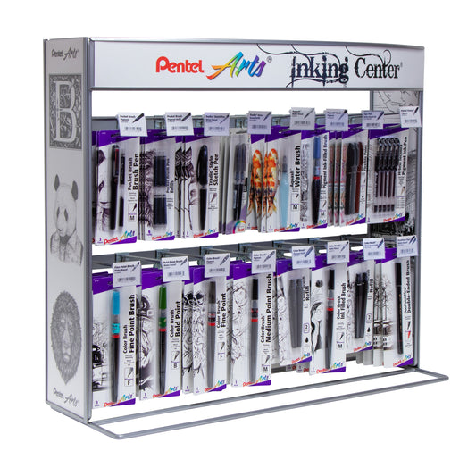 Pentel Arts 2016 Small Inking Center - 96 Pieces (IC96BP)