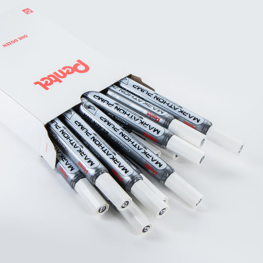 Markathon Pump Dry Erase Marker, Chisel Tip, Black Ink (MWL6SX-A)