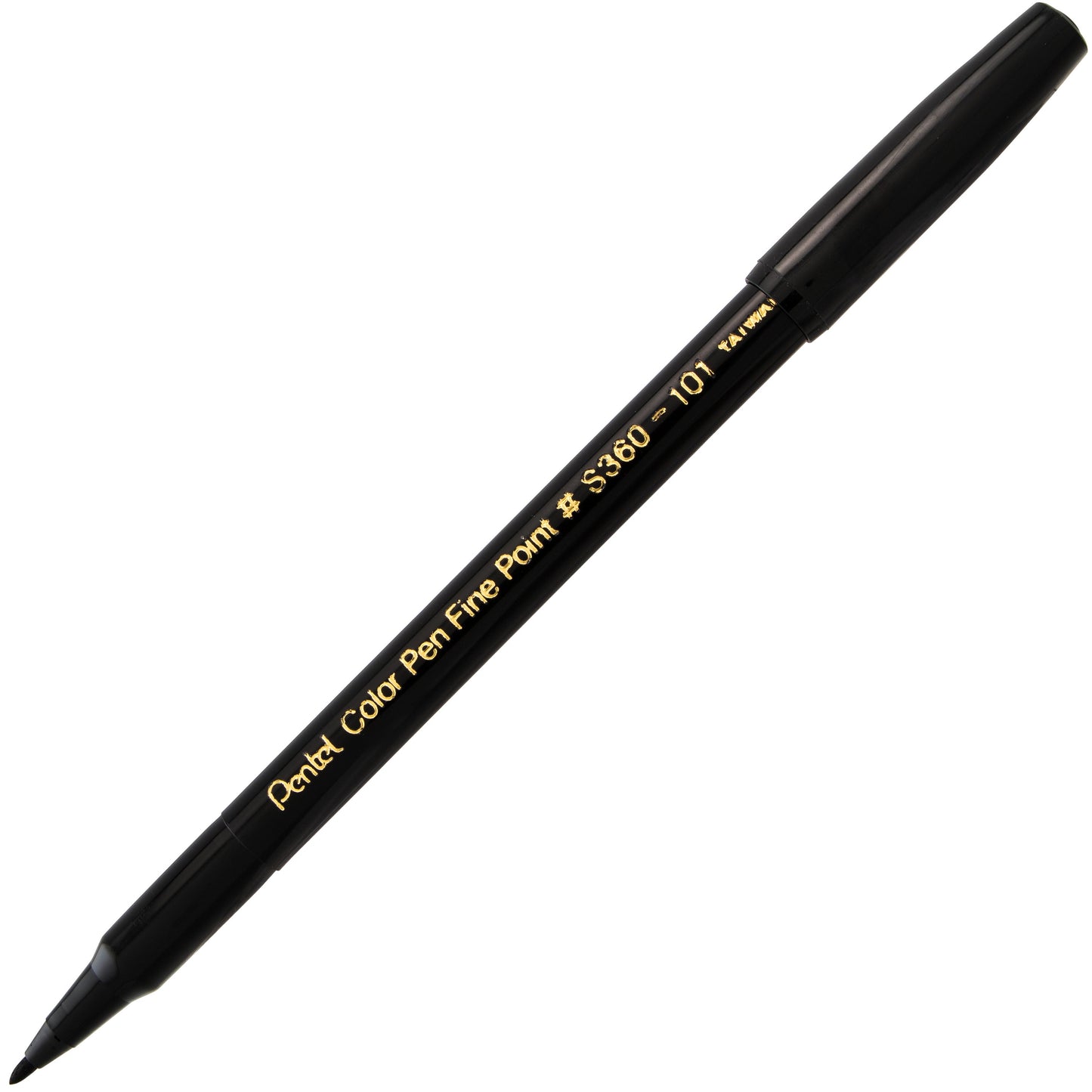Pentel Arts Color Pen Black (S360-101)