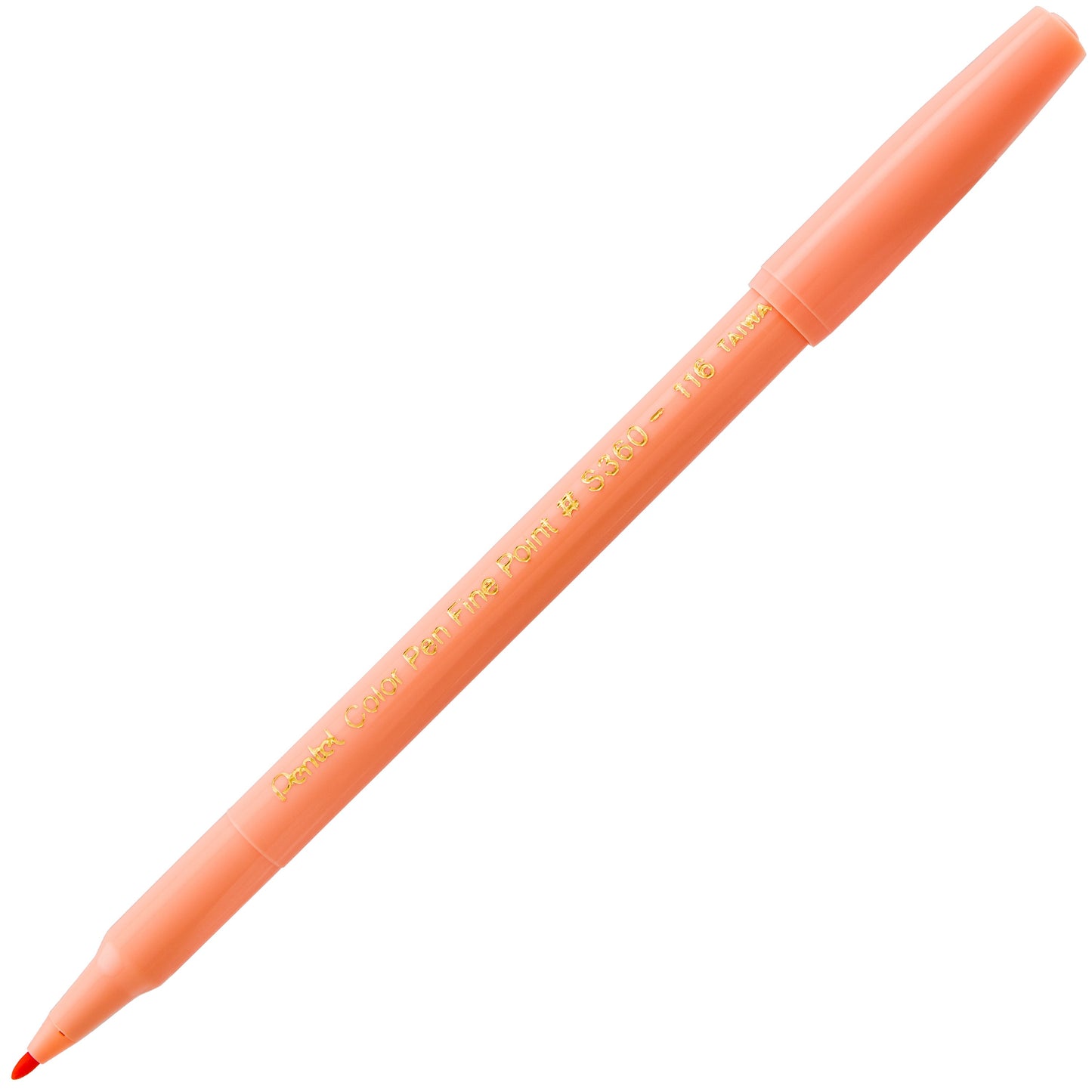 Pentel Arts Color Pen Pale Orange (S360-116)