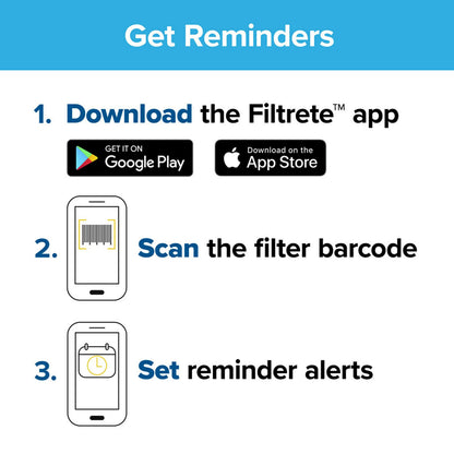 Filtrete™ High Performance Air Filter 1550 MPR NDP03-4S2PK-1E, 20 in x 25 in x 4 in (50.8 cm x 63.5 cm x 10.1 cm)