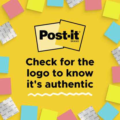 Post-it® Pop-up Notes R330-U-ALT, Alt Colors in Pads, 3 in x 3 in (76 mm x 76 mm), 100% PEFC, SGSCH-PEFC-COC-110078