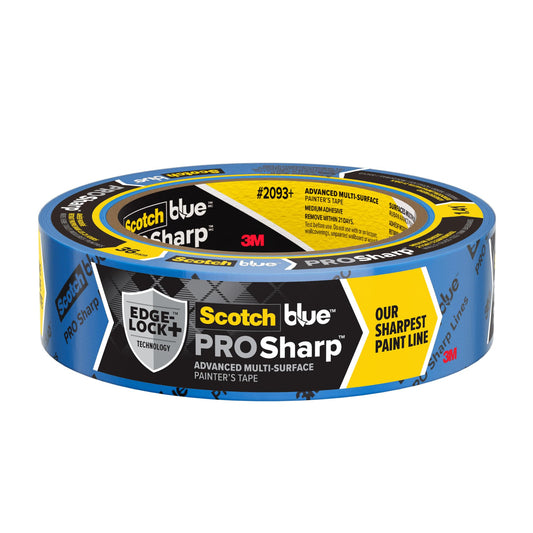 ScotchBlue™ PROSharp™ Painter's Tape 2093+-36NC4-P, 1.41 in x 60 yd (36mm x 54.8m), 4 rolls/pack, B3G1 Promo