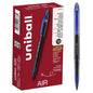 uniball™ Air Porous Point Pens, Medium Point (0.7mm), Blue, 12 Pack