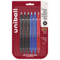 uniball™ Jetstream Elements Ballpoint Pens, Medium Point (1.0mm), Assorted Ink, 6 Pack