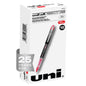 uniball™ Vision Elite Rollerball Pens, Micro Point (0.5mm), Red, 12 Pack