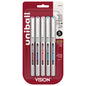 uniball™ Vision Rollerball Pens, Fine Point (0.7mm), Assorted Colors, 5 Pack