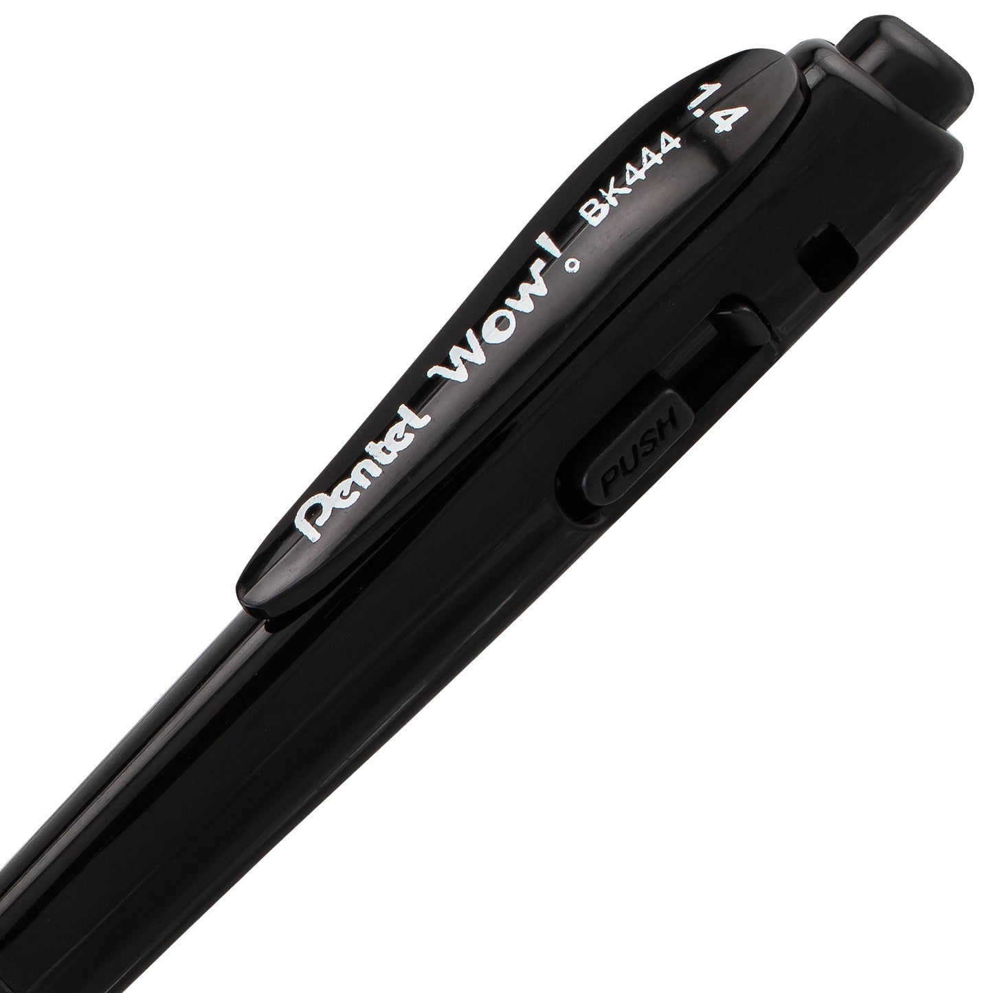 WOW! Ballpoint Pen, (1.4mm), Bold Line, Black Ink (BK444-A)