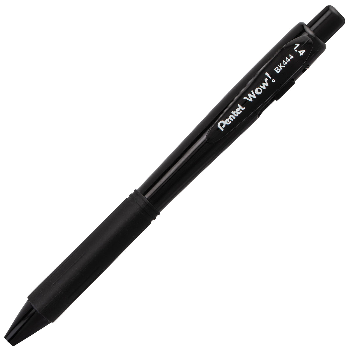 Pentel WOW! Ballpoint Pen, (1.4mm), Bold Line, Black Ink (BK444-A)