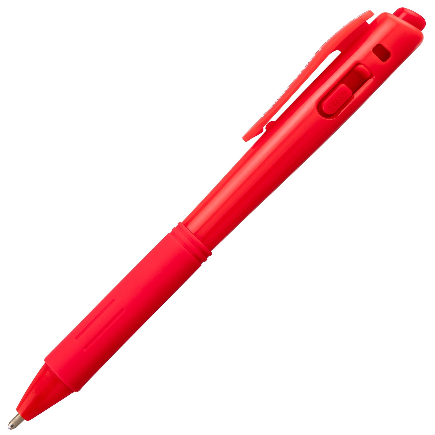 WOW! Ballpoint Pen, (1.4mm), Bold Line, Red Ink (BK444-B)