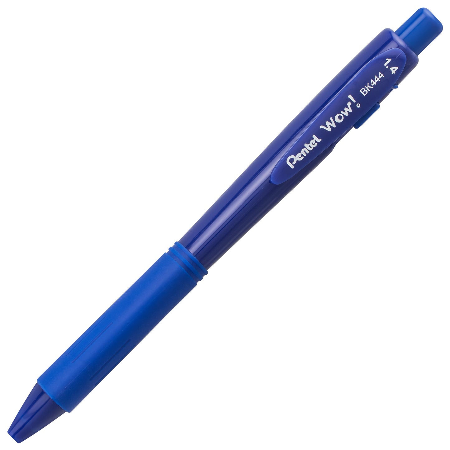 WOW! Ballpoint Pen, (1.4mm), Bold Line, Blue Ink (BK444-C)