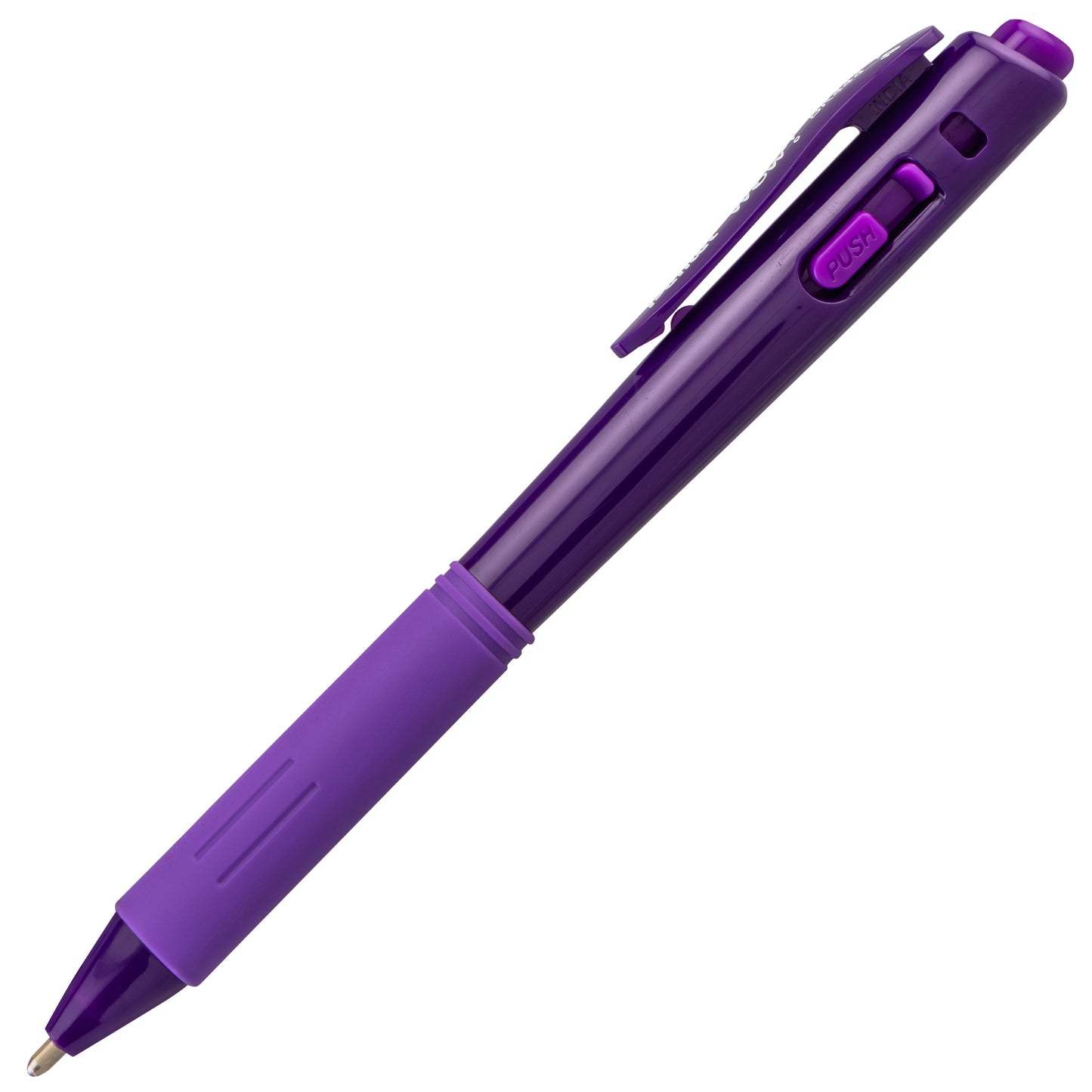 WOW! Ballpoint Pen, (1.4mm), Bold Line, Violet Ink (BK444-V)