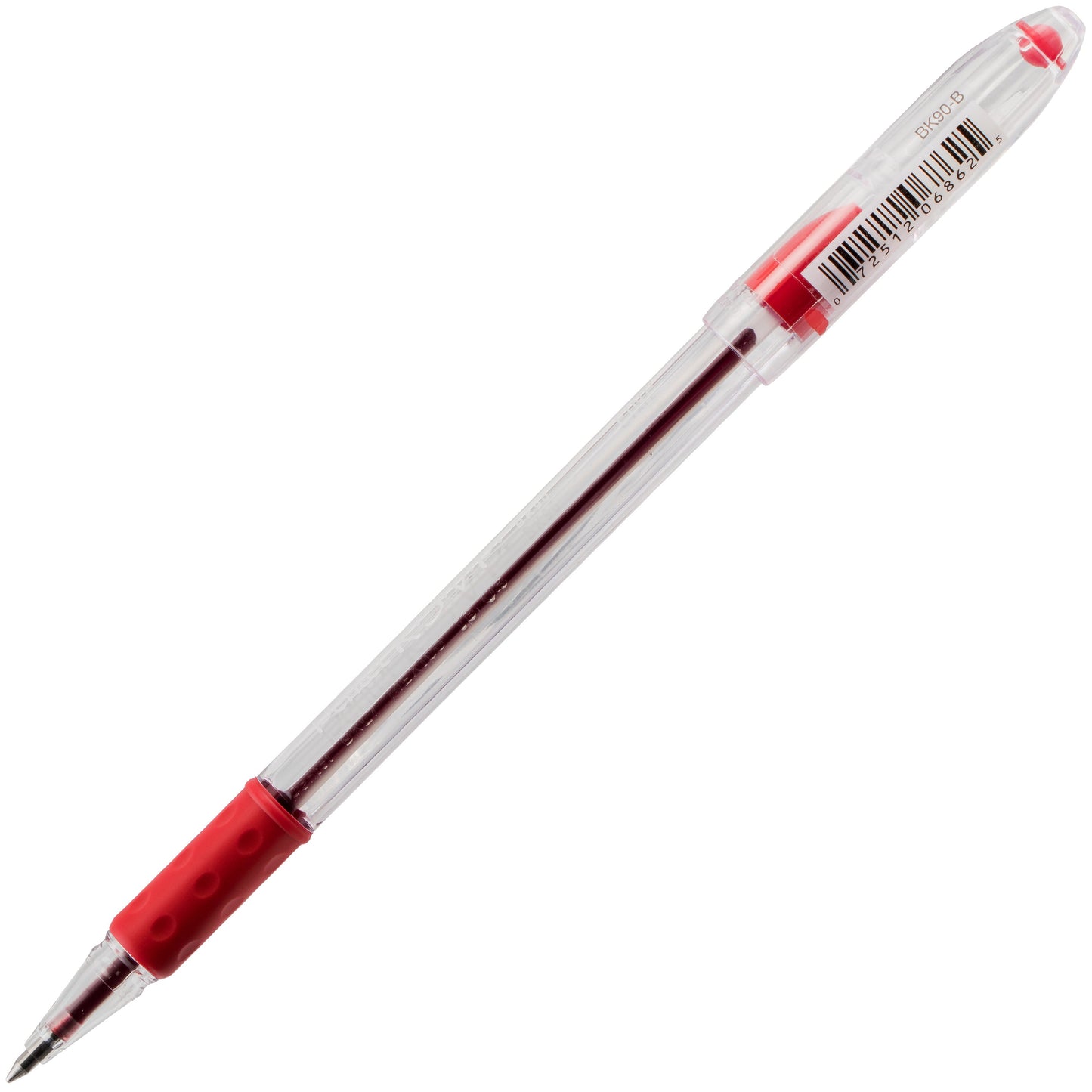 RSVP Ballpoint Pen, (0.7mm) Fine Line, Red Ink (BK90-B)