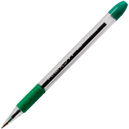 RSVP Ballpoint Pen, (0.7mm) Fine Line, Green Ink (BK90-D)