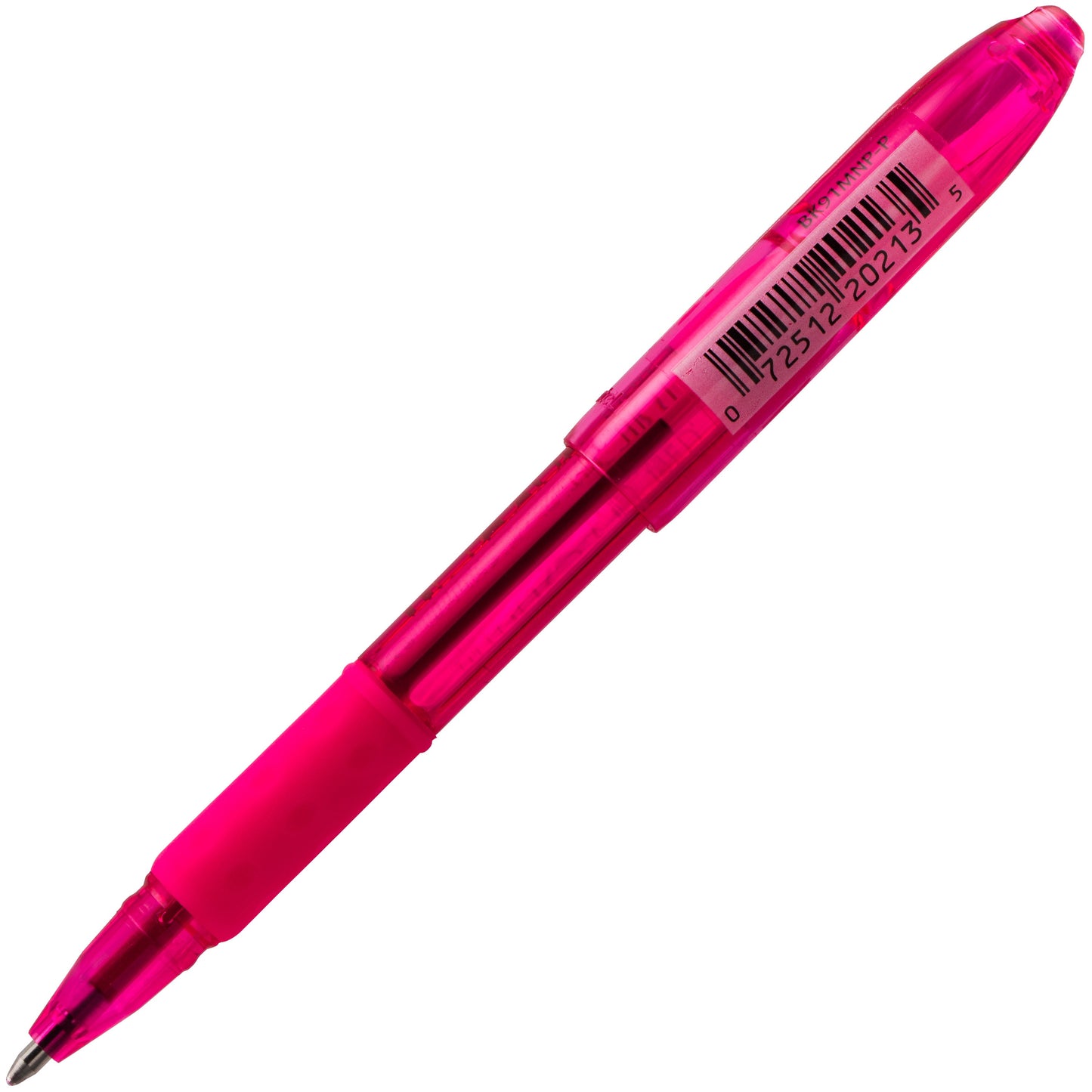 RSVP Mini Ballpoint Pen, (1.0mm) Medium Line, PInk Ink (BK91MNP-P)