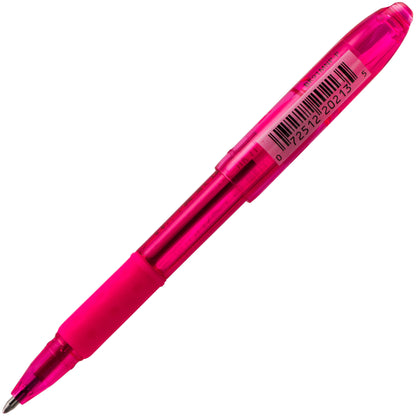 RSVP Mini Ballpoint Pen, (1.0mm) Medium Line, PInk Ink (BK91MNP-P)
