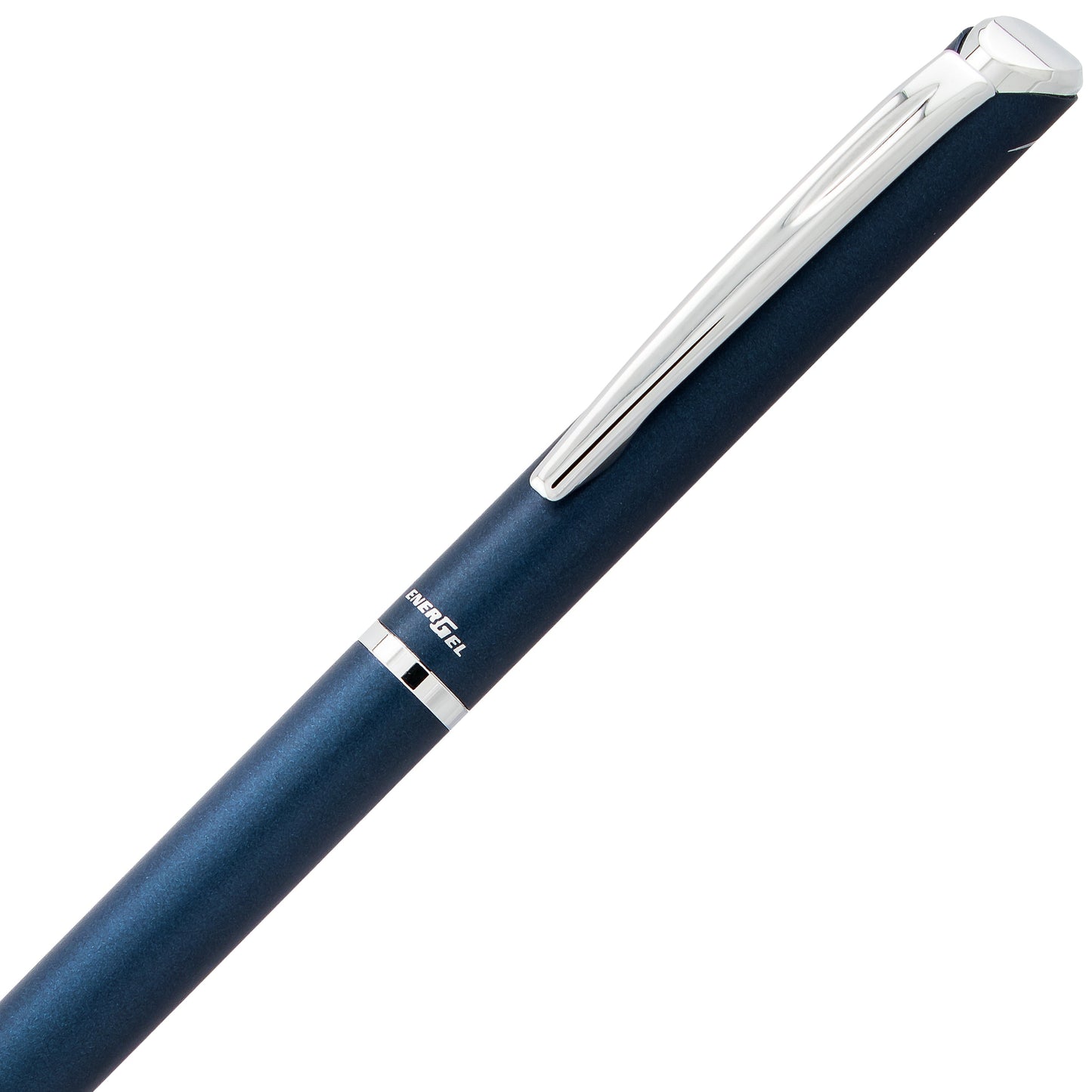 EnerGel Style Gel Pen, (0.7mm) Medium Line, Dark Blue barrel, Black Ink, Gift Box w/ Belly Band (BL2007CABX)