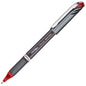 EnerGel NV Liquid Gel Pen, (1.0mm) Metal Tip, Bold Line Capped, Red Ink (BL30-B)