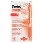 EnerGel RTX Retractable Liquid Gel Pen, (0.7mm) Metal Tip, Medium Line,Orange Ink (BL77-F)