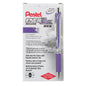 EnerGel RTX Retractable Liquid Gel Pen, (0.7mm) Metal Tip, Medium Line, Violet Ink (BL77-V)
