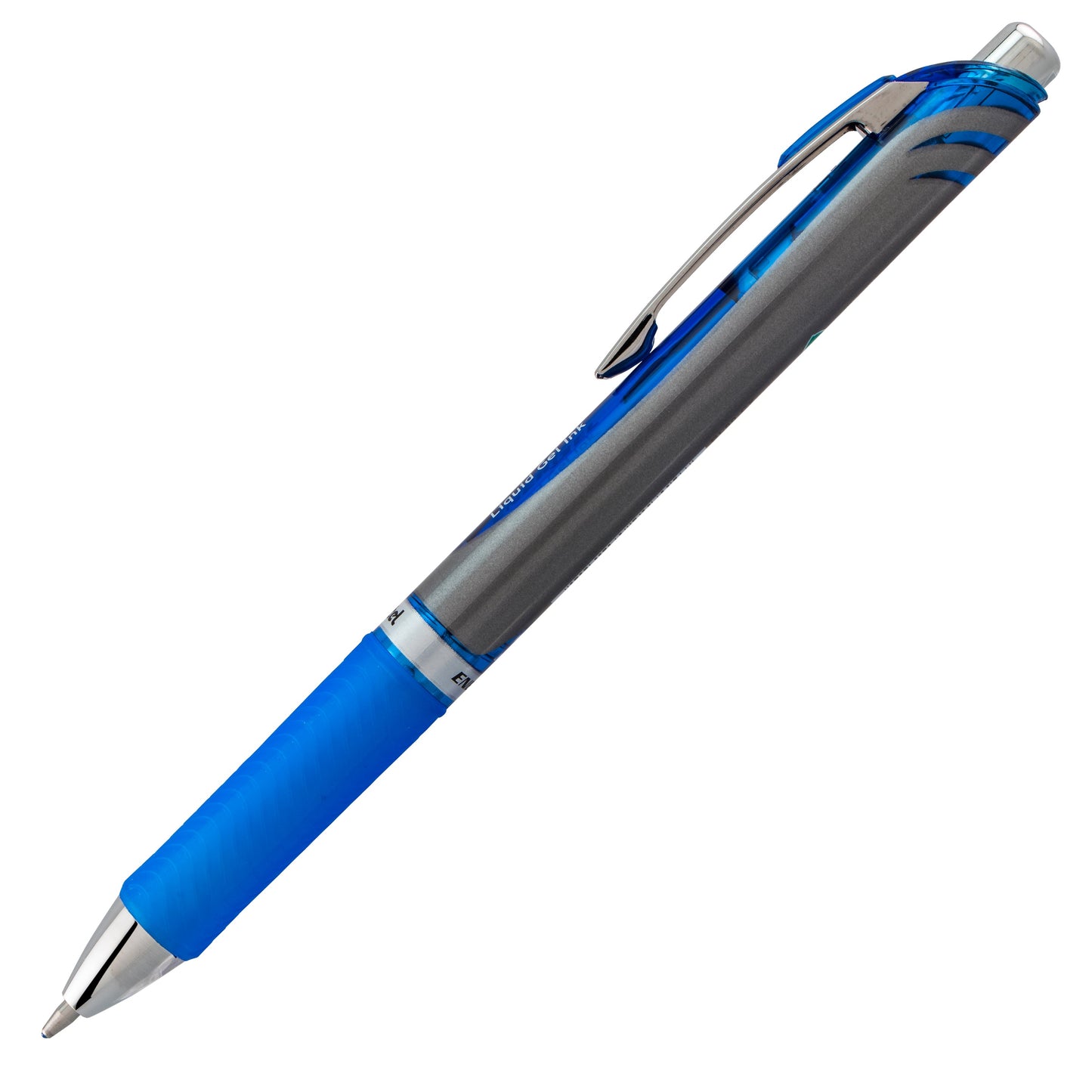 EnerGel RTX Retractable Liquid Gel Pen, (1.0mm) Metal Tip, Bold Line, Blue Ink (BL80-C)