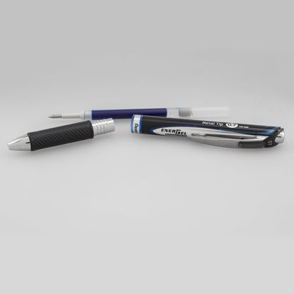 EnerGel PRO Permanent Gel Pen, (0.7mm) Medium Line, Blue Ink (BLP77-C)