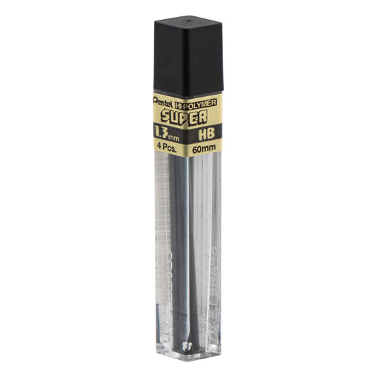 Super Hi-Polymer Lead Refill (1.3mm) HB, 8pcs/Tube (CH13-HB)