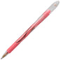 Sunburst Metallic Gel Pen, Medium Line, Permanent Red Ink (K908-MB)