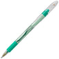 Sunburst Metallic Gel Pen, Medium Line, Permanent Green Ink (K908-MD)
