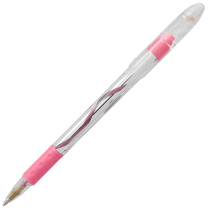 Sunburst Metallic Gel Pen, Medium Line, Permanent Pink Ink (K908-MP)