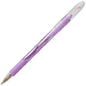 Sunburst Metallic Gel Pen, Medium Line, Permanent Violet Ink (K908-MV)