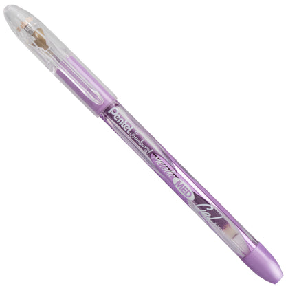 Sunburst Metallic Gel Pen, Medium Line, Permanent Violet Ink (K908-MV)