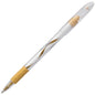 Sunburst Metallic Gel Pen, Medium Line, Permanent Gold Ink (K908-X)