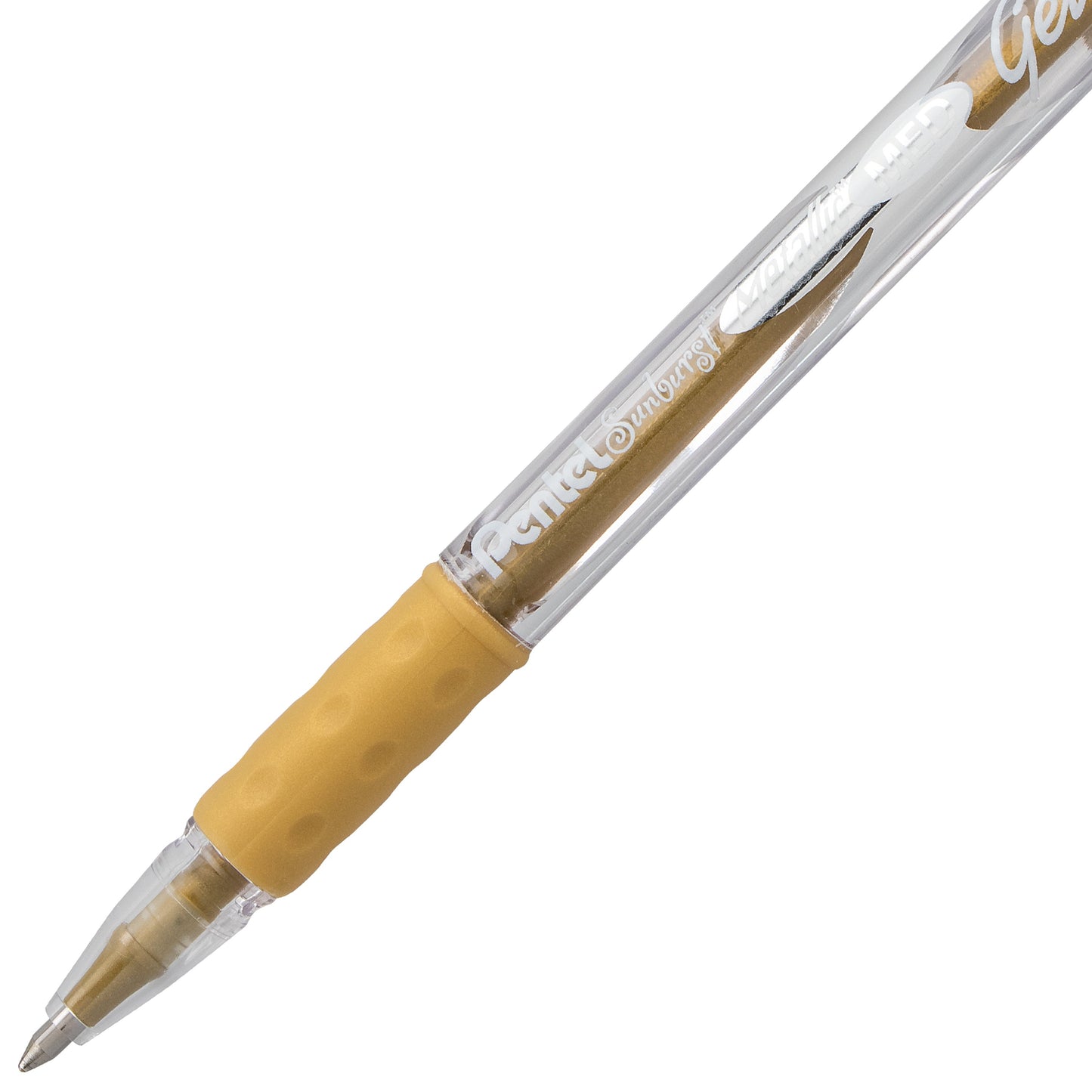 Sunburst Metallic Gel Pen, Medium Line, Permanent Gold Ink (K908-X)