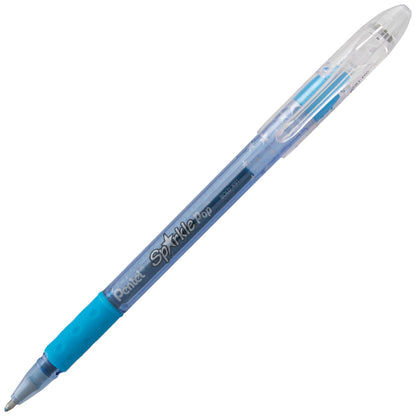 Sparkle Pop Metallic Gel Pen, (1.0mm) Bold Line, Blue-Green Ink (K91-DC)