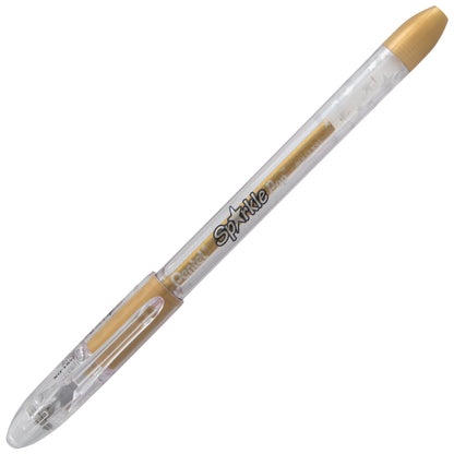 Sparkle Pop Metallic Gel Pen, (1.0mm) Bold Line, Gold-Gold (K91-DX)