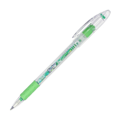 Solar Pop Neon Gel Pen, (0.6mm) Medium Line, Lime Green Ink (K96-K)