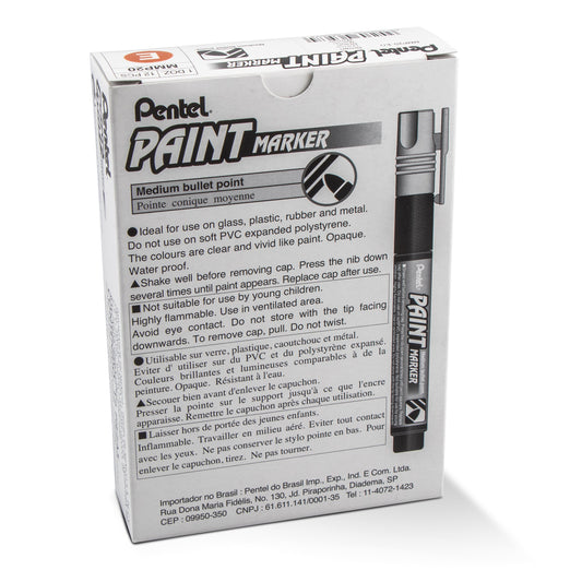 Paint Markers, Medium Bullet Point, Brown Ink (MMP20-E)