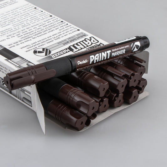 Paint Markers, Medium Bullet Point, Brown Ink (MMP20-E)