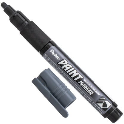 Paint Markers, Medium Bullet Point, Gray Ink (MMP20-N)