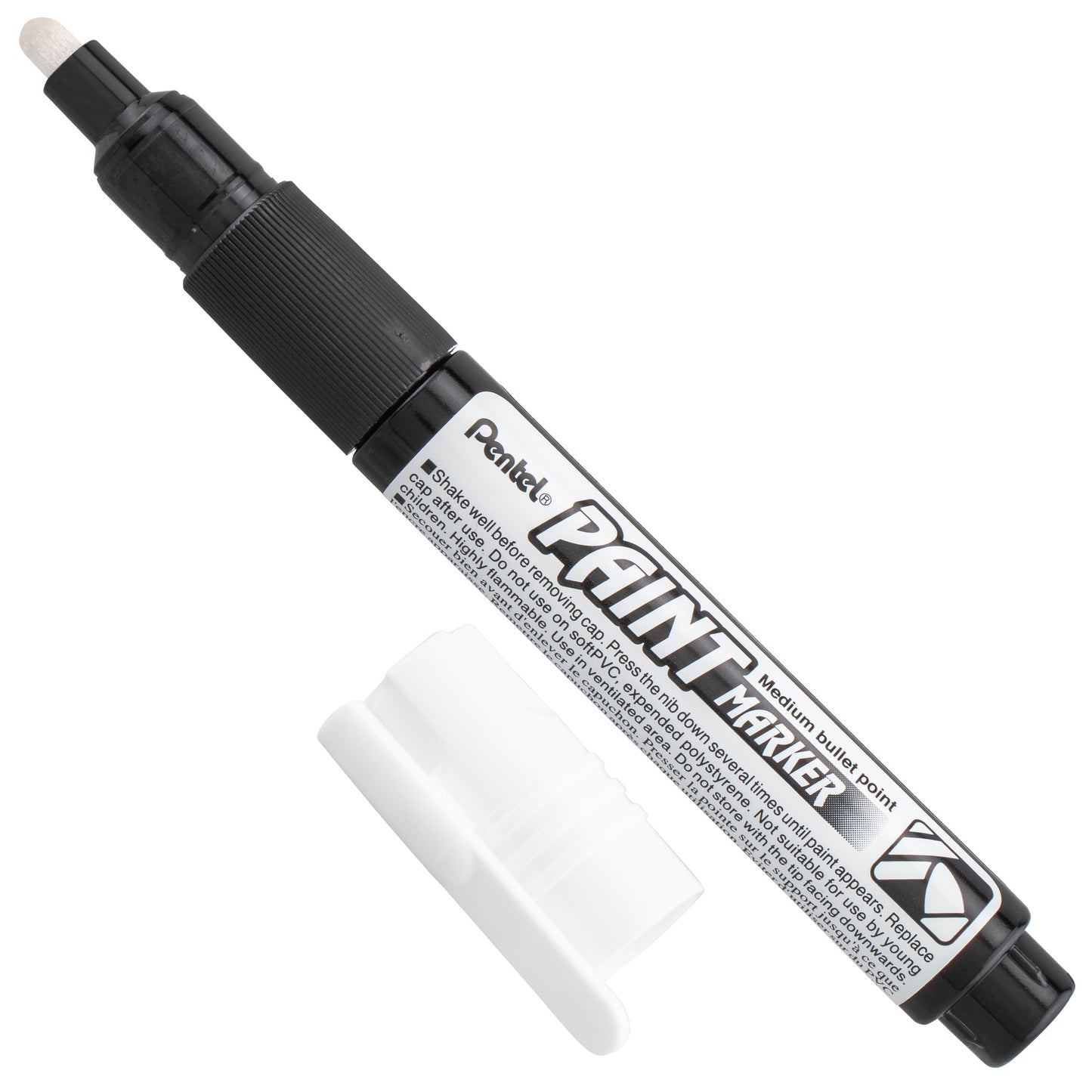 Paint Markers, Medium Bullet Point, White Ink (MMP20-W)