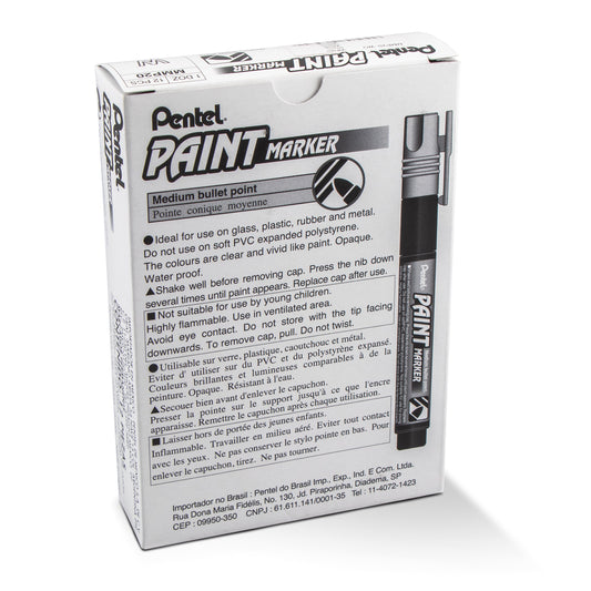 Paint Markers, Medium Bullet Point, White Ink (MMP20-W)