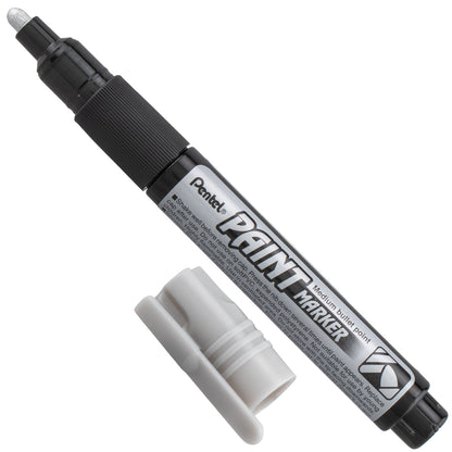 Paint Markers, Medium Bullet Point, Silver Ink (MMP20-Z)