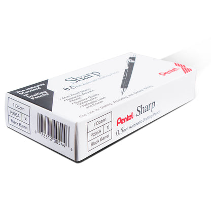 Sharp Mechanical Pencil (0.5mm), Black Barrel (P205A)