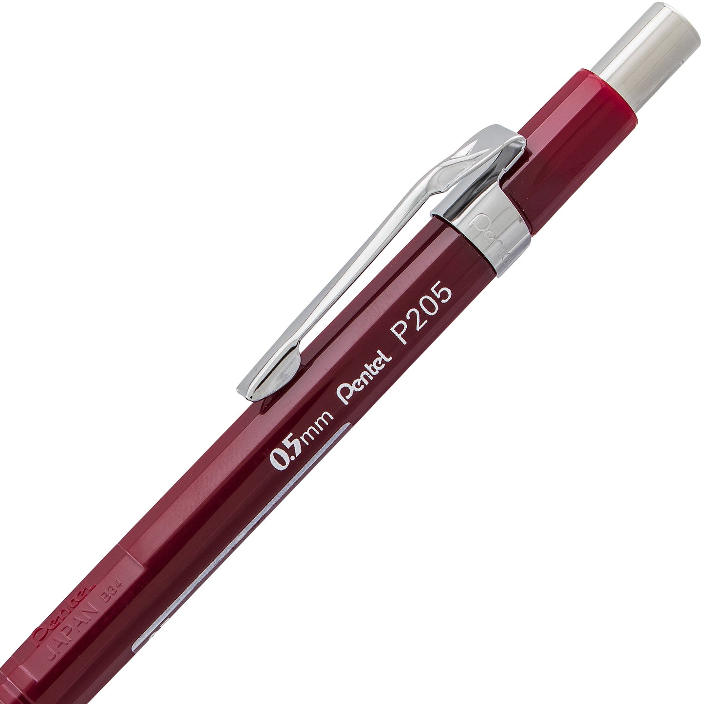 Sharp Mechanical Pencil (0.5mm), Red Barrel (P205B)