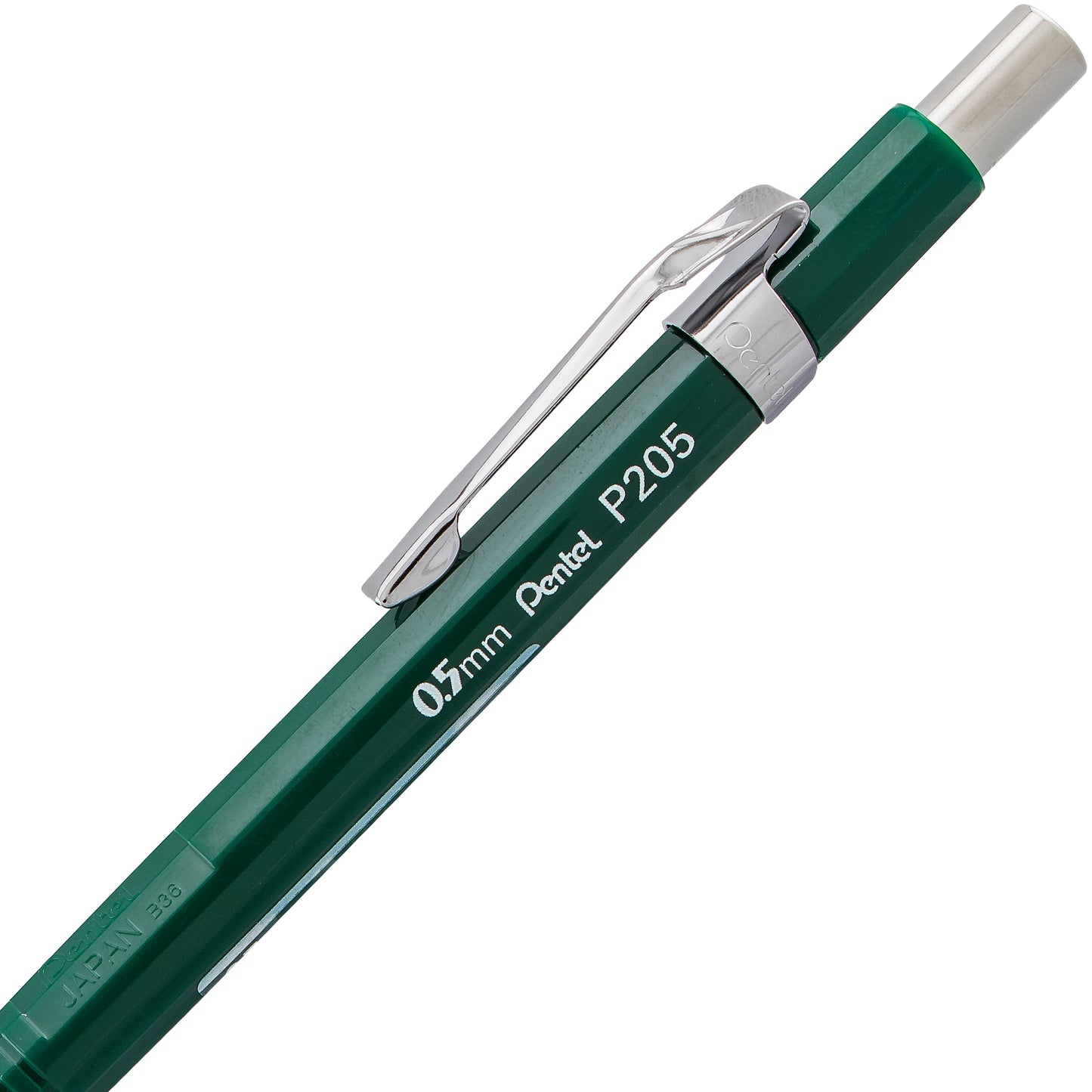 Sharp Mechanical Pencil (0.5mm), Green Barrel (P205D)