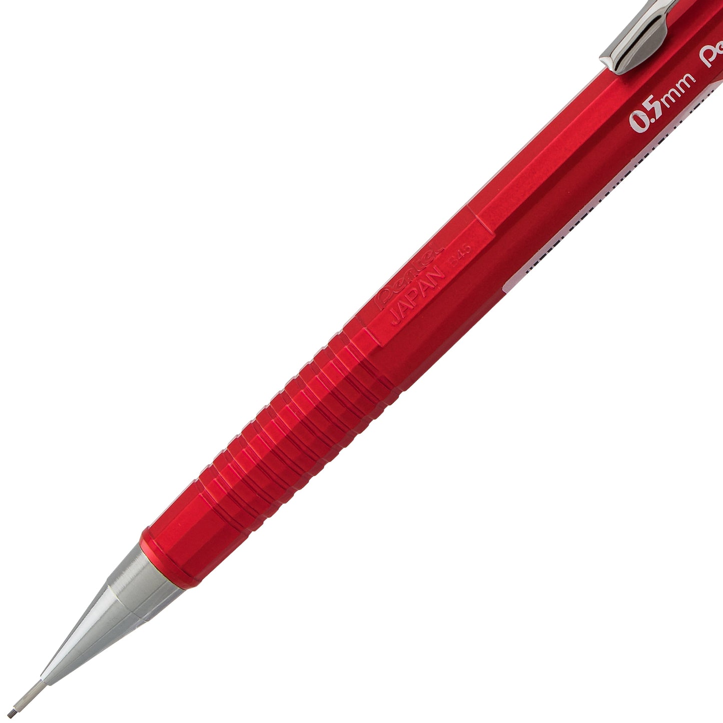 Sharp Mechanical Pencil, (0.5mm), Metallic Red Barrel (P205MB)